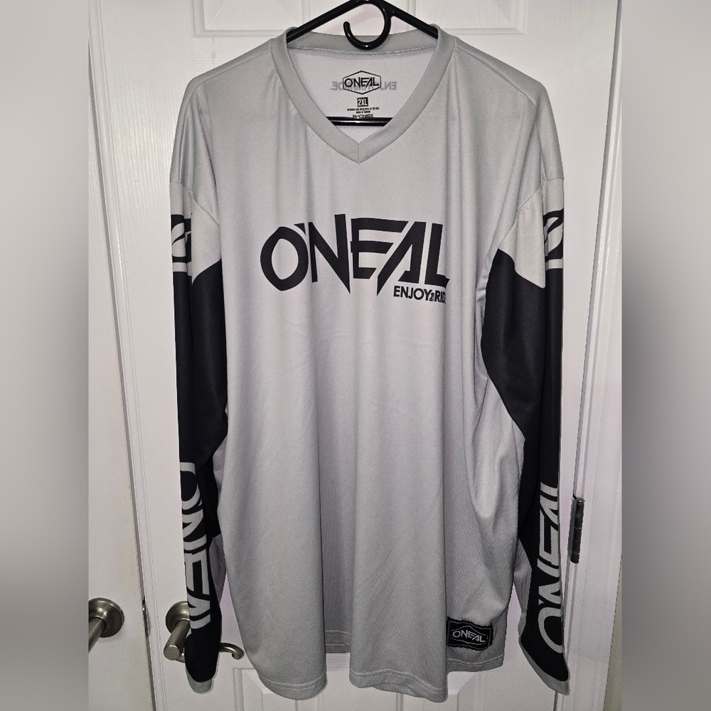 Mens Oneal Quad 4wheeler ATV Dirt Bike Riding Long Sleeve Shirt 2XL